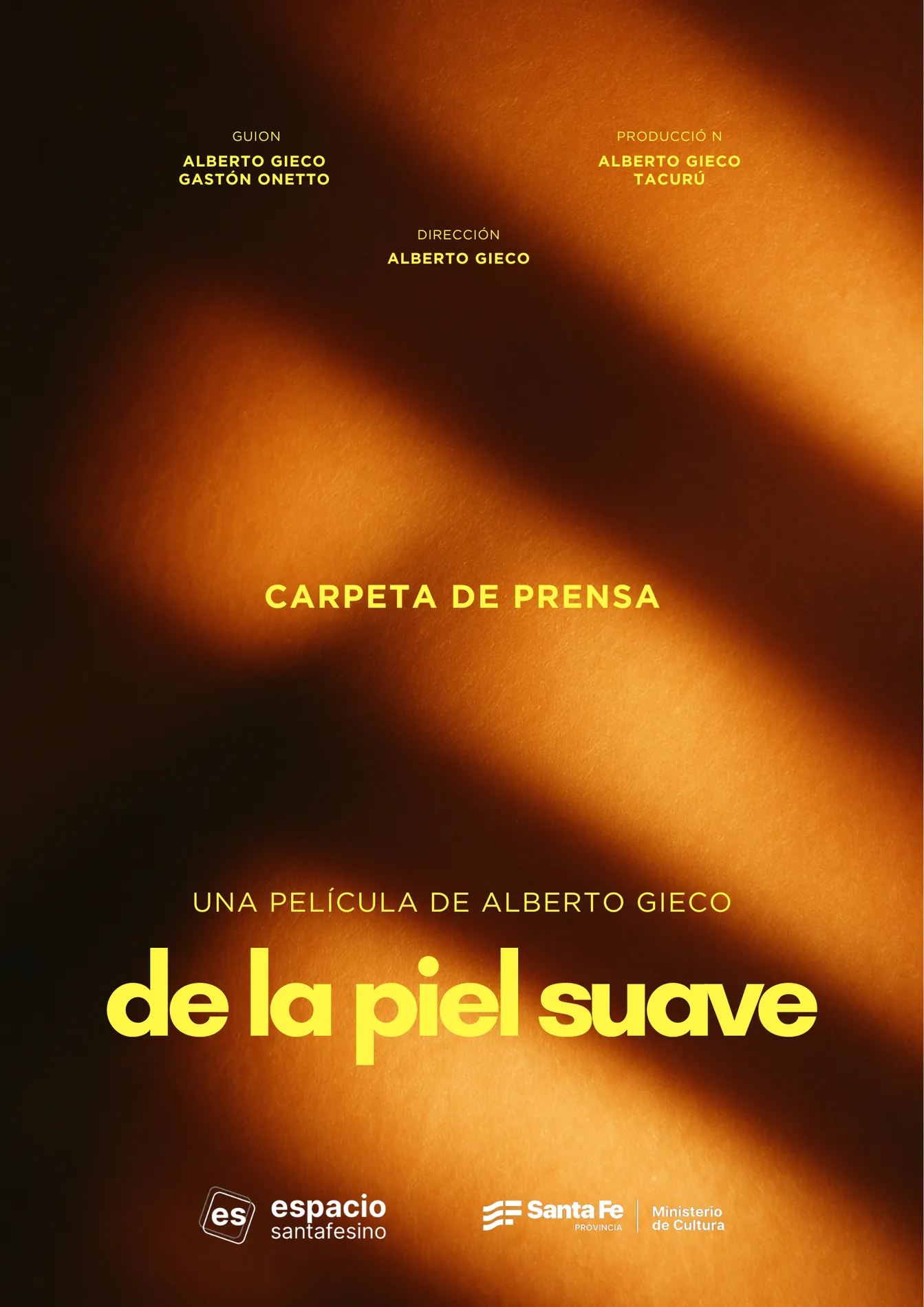 De la piel suave: Gráfica de prensa de la película